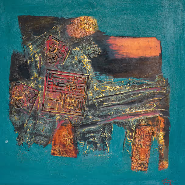 Lacquer painting