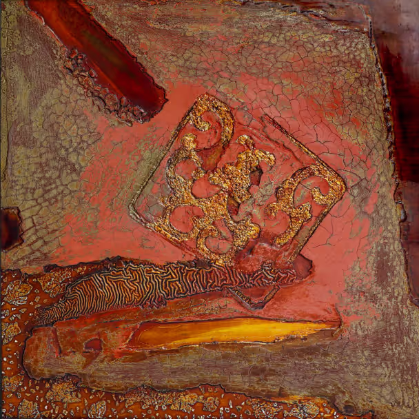 Lacquer painting