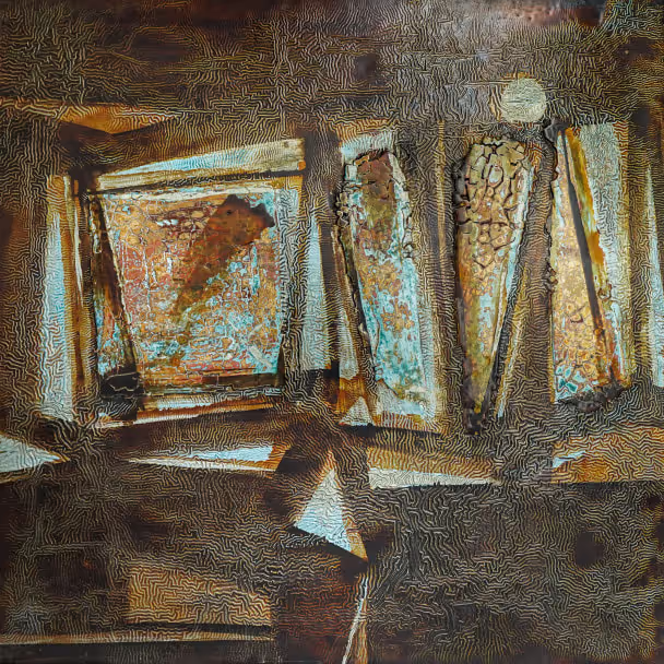 Lacquer painting