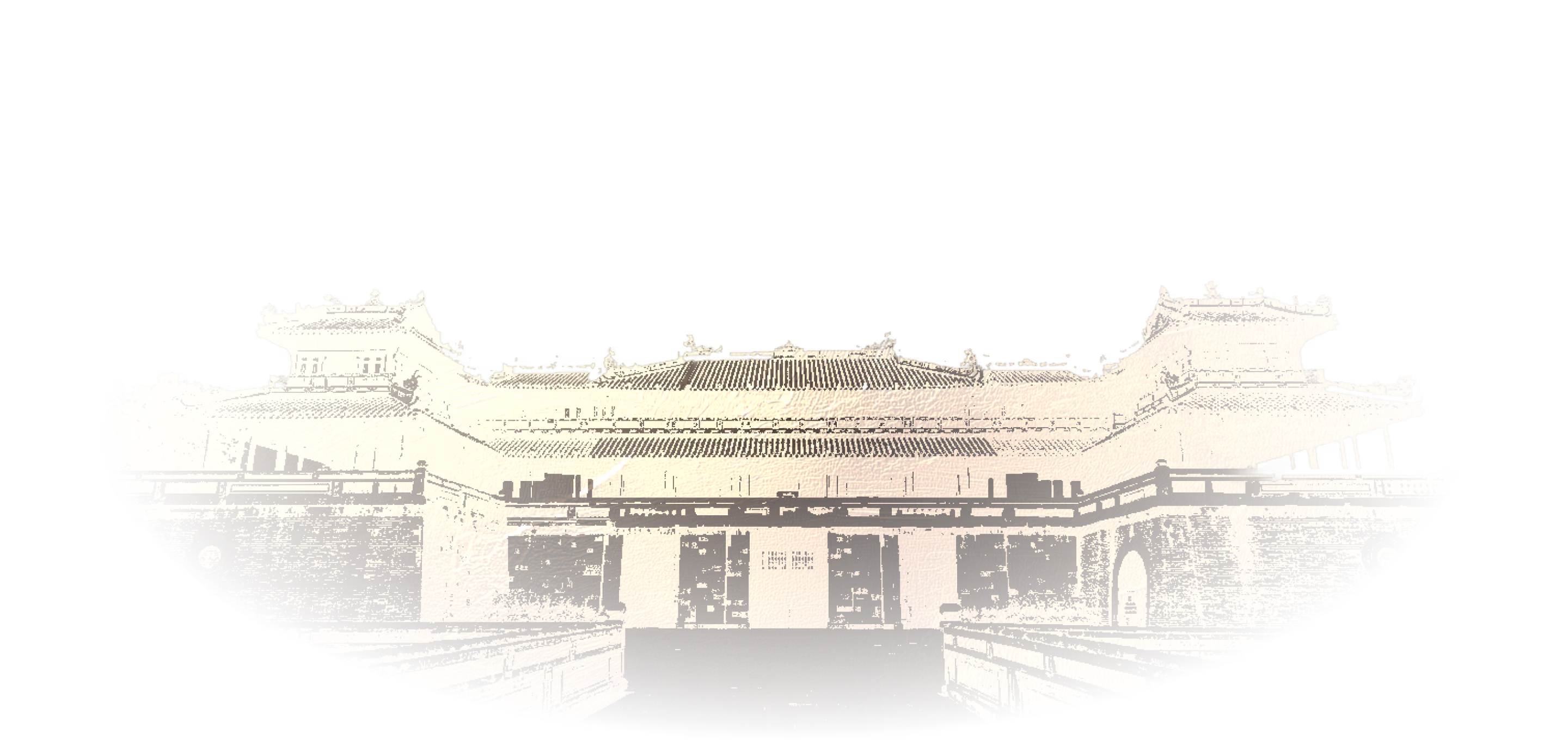 An illustration of Hue Imperial City